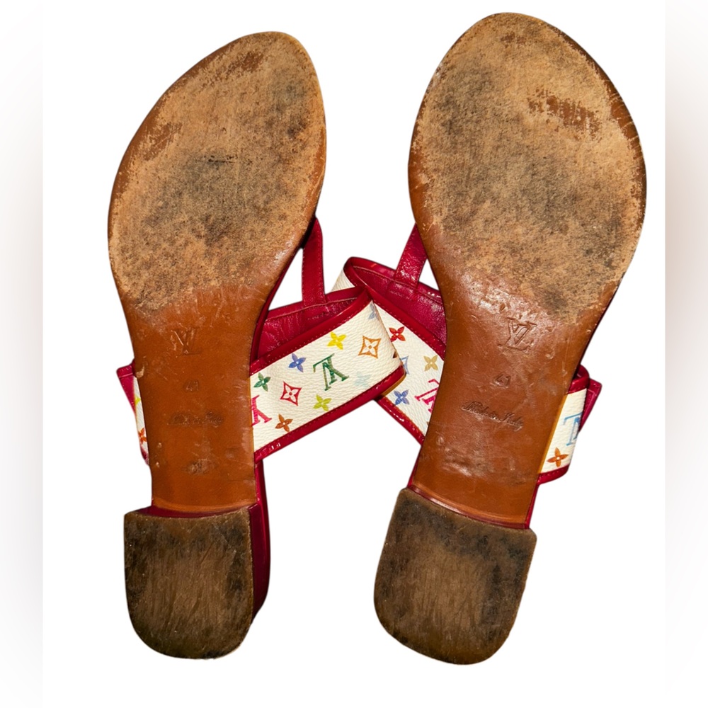 Louis Vuitton Murikami Vintage Sandals - Picture 3 of 4